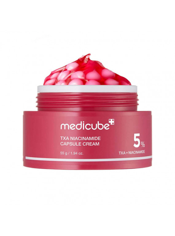 КРЕМ КАПСУЛЬНЫЙ ОСВЕТЛЯЮЩИЙ TXA NIACINAMIDE CAPSULE CREAM MEDICUBE 55g