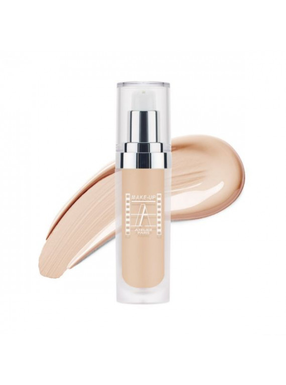 ТОН ФЛЮИД ВОДОСТОЙКИЙ FLW2B MAKE-UP ATELIER 30ml