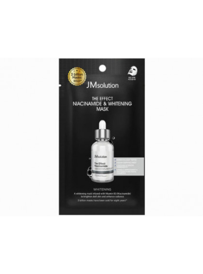 МАСКА ДЛЯ ЛИЦА ТКАНЕВАЯ С НИЦИАМИДОМ JMSOLUTION 24ml