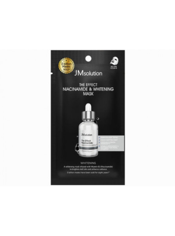 МАСКА ДЛЯ ЛИЦА ТКАНЕВАЯ С НИЦИАМИДОМ JMSOLUTION 24ml
