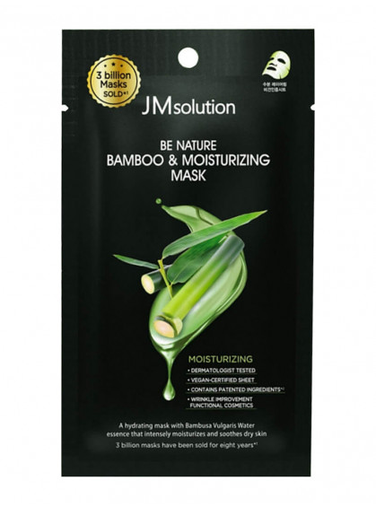 МАСКА ДЛЯ ЛИЦА ТКАНЕВАЯ С ЭКСТРАКТОМ БАМБУКА JMSOLUTION 24ml