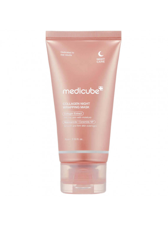 МАСКА-ПЛЕНКА НОЧНАЯ COLLAGEN NIGHT WRAPPING MASK MEDICUBE 75ml