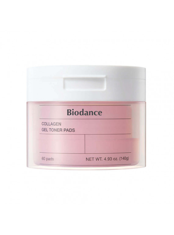 ПЭДЫ ГЕЛЕВЫЕ С КОЛЛАГЕНОМ COLLAGEN GEL TONER PADS BIODANCE 140g