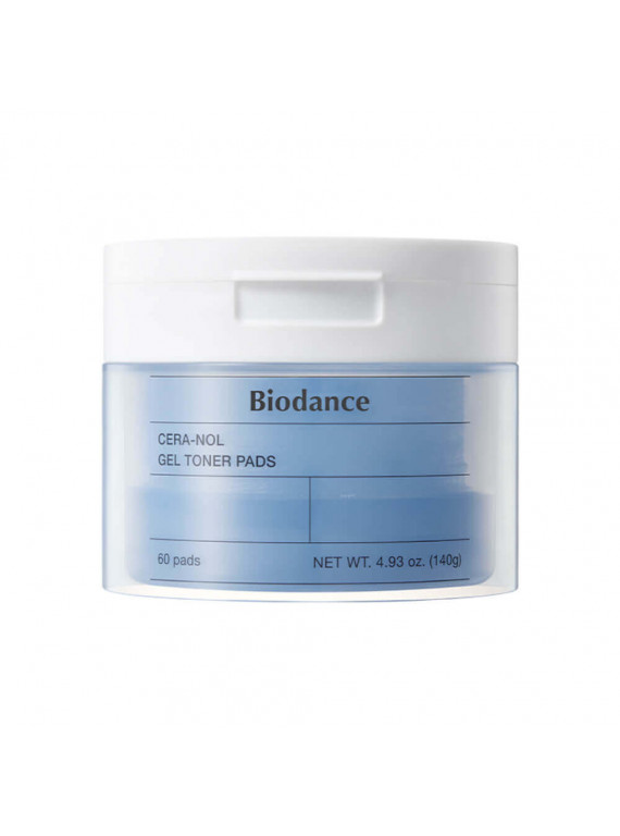 ТОНЕР-ПЭДЫ ГЕЛЕВЫЕ CERA-NOL GEL TONER PADS BIODANCE 140g
