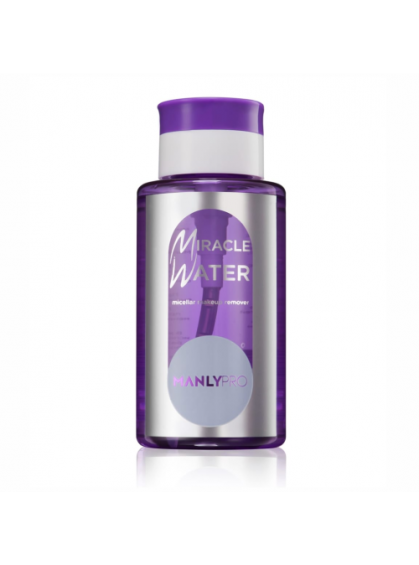 МИЦЕЛЯРНАЯ ВОДА ДЛЯ СНЯТИЯ МАКИЯЖА MIRACLE WATER MANLY PRO 250ml