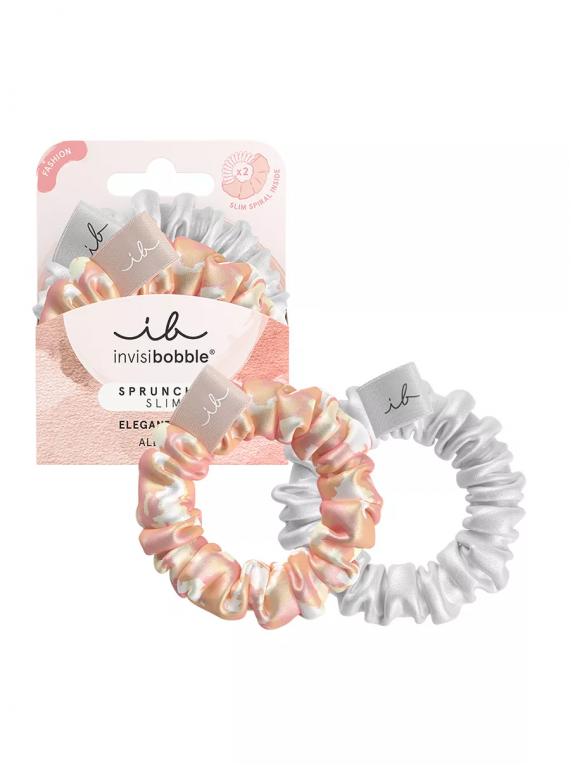 РЕЗИНКА-БРАСЛЕТ ДЛЯ ВОЛОС SPRUNCHIE BELLA CHROME INVISIBOBBLE 2pc