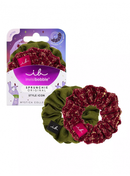 РЕЗИНКА-БРАСЛЕТ ДЛЯ ВОЛОС SPRUNCHIE DUO MYSTICAL MERRY FOR LOVE INVISIBOBBLE 2pc РЕЗИНКА-БРАСЛЕТ ДЛЯ ВОЛОС SPRUNCHIE DUO MYSTICAL MERRY FOR LOVE INVISIBOBBLE 2pc