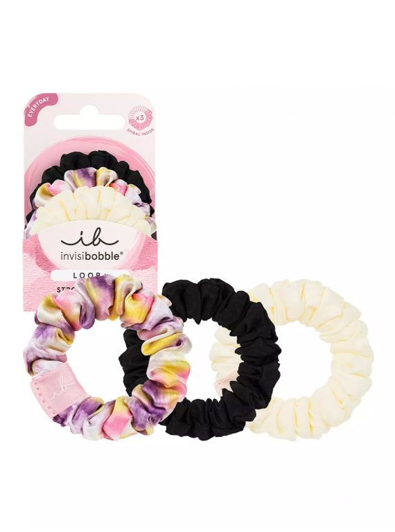 РЕЗИНКА-БРАСЛЕТ ДЛЯ ВОЛОС LOOP PLUS BE STRONG INVISIBOBBLE 3pc