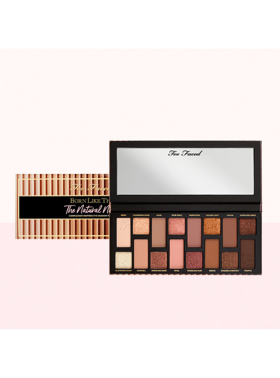 ПАЛЕТКА ТЕНЕЙ 16 ОТТЕНКОВ THE NATURAL NUDES TOO FACED