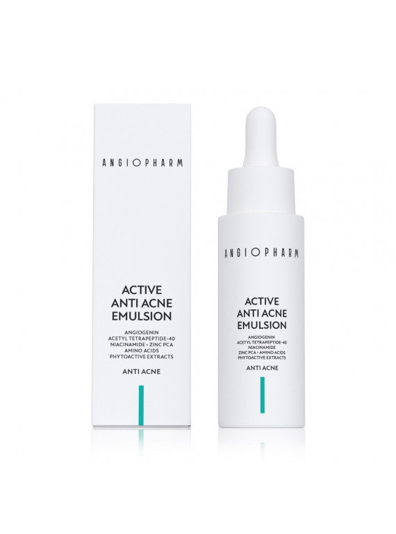 ЭМУЛЬСИЯ АКТИВНАЯ ДЛЯ ПРОБЛЕМНОЙ КОЖИ ANGIOPHARM 30ml