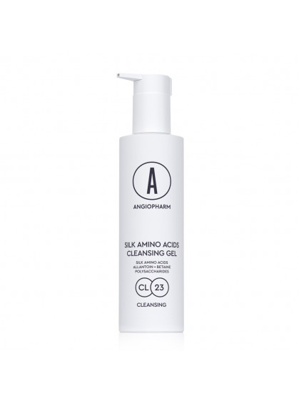 ГЕЛЬ ДЛЯ УМЫВАНИЯ С АМИНОКИСЛОТАМИ ШЕЛКА ANGIOPHARM 200ml
