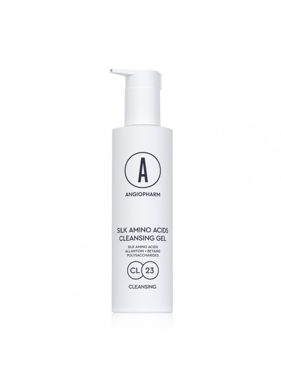 ГЕЛЬ ДЛЯ УМЫВАНИЯ С АМИНОКИСЛОТАМИ ШЕЛКА ANGIOPHARM 200ml