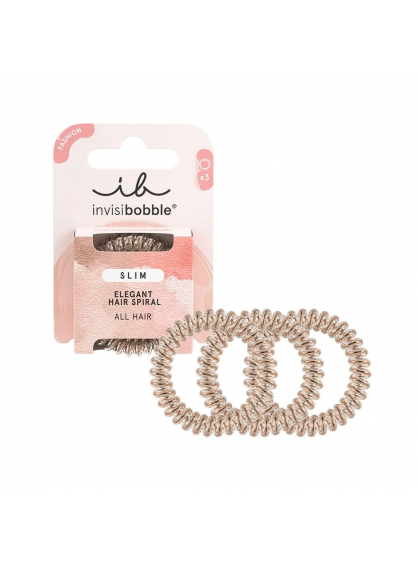 РЕЗИНКА-БРАСЛЕТ ДЛЯ ВОЛОС ORIGINAL BRONZE ME PRETTY INVISIBOBBLE 3pc РЕЗИНКА-БРАСЛЕТ ДЛЯ ВОЛОС ORIGINAL BRONZE ME PRETTY INVISIBOBBLE 3pc