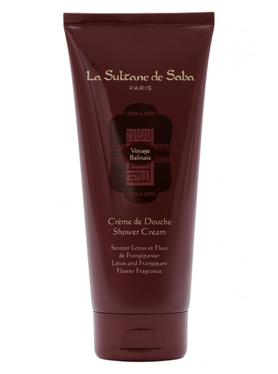 КРЕМ ДЛЯ ДУША ЛОТОС И ФРАНЖИПАНИ LA SULTANE DE SABA 200ml