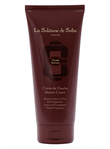 КРЕМ ДЛЯ ДУША ЛОТОС И ФРАНЖИПАНИ LA SULTANE DE SABA 200ml