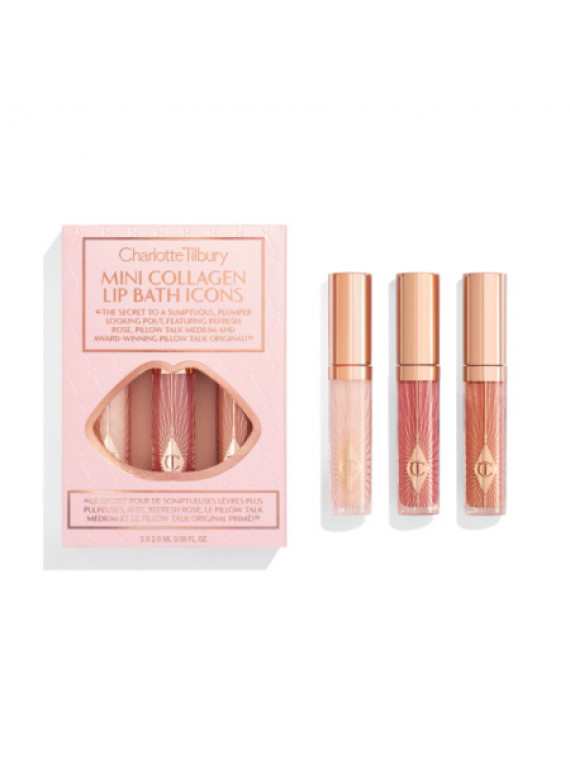 НАБОР MINI COLLAGEN LIP BATH ICONS CHARLOTTE TILBURY
