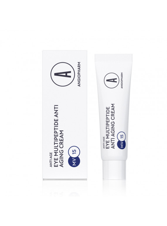 МИНИАТЮРА КРЕМ ДЛЯ КОЖИ ВОКРУГ ГЛАЗ МУЛЬТИПЕПТИДНЫЙ ОМОЛАЖИВАЮЩИЙ ANGIOPHARM 5ml