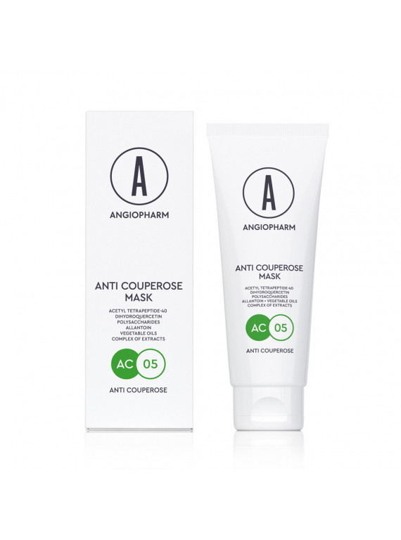 МАСКА УСПОКАИВАЮЩАЯ АНТИКУПЕРОЗНАЯ ANGIOPHARM 75ml