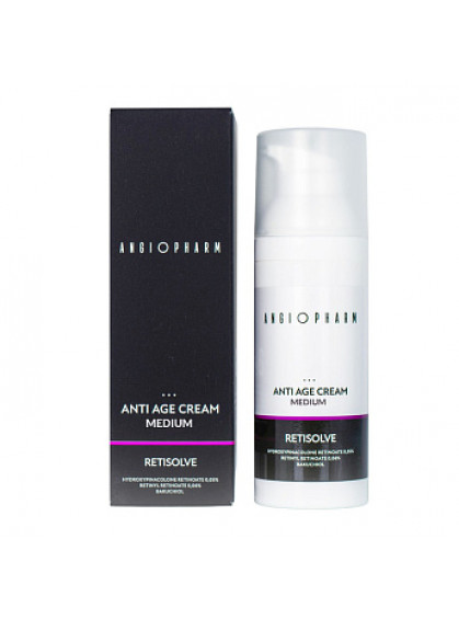 КРЕМ ОМОЛАЖИВАЮЩИЙ С КОМПЛЕКСОМ РЕТИНОИДОВ MEDIUM ANGIOPHARM 50ml