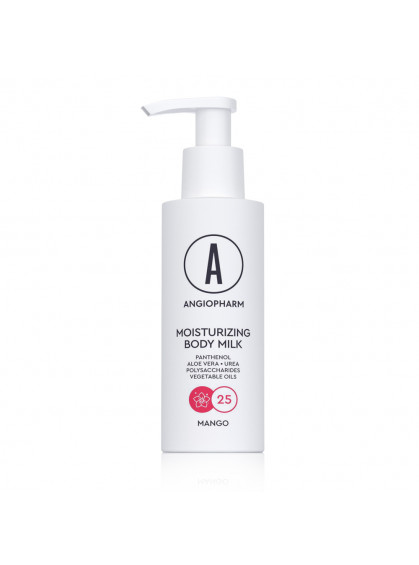 МОЛОЧКО ДЛЯ ТЕЛА УВЛАЖНЯЮЩЕЕ (МАНГО) ANGIOPHARM 100ml