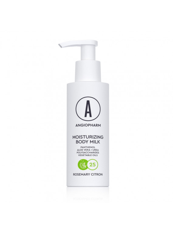 МОЛОЧКО ДЛЯ ТЕЛА УВЛАЖНЯЮЩЕЕ (РОЗМАРИН/ЦИТРОН) ANGIOPHARM 100ml