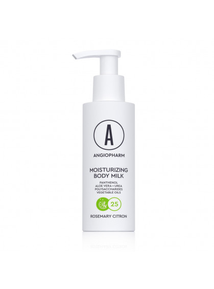 МОЛОЧКО ДЛЯ ТЕЛА УВЛАЖНЯЮЩЕЕ (РОЗМАРИН/ЦИТРОН) ANGIOPHARM 100ml