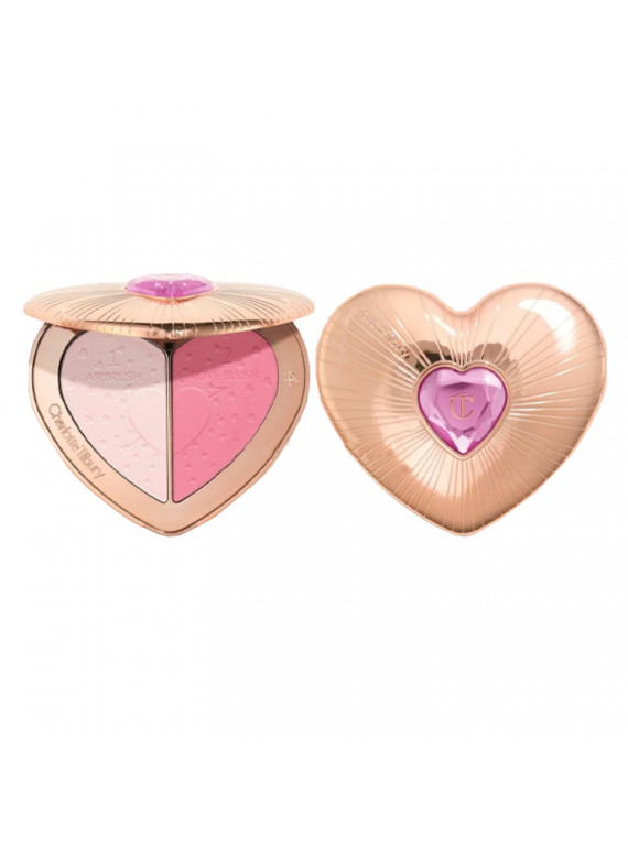 ПАЛЕТКА ДЛЯ ЛИЦА ПУДРА И РУМЯНА PILLOW TALK FLAWLESS ROSEWOOD CHARLOTTE TILBURY
