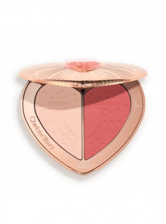ПАЛЕТКА ДЛЯ ЛИЦА ПУДРА И РУМЯНА PILLOW TALK FLAWLESS ROSEWOOD CHARLOTTE TILBURY