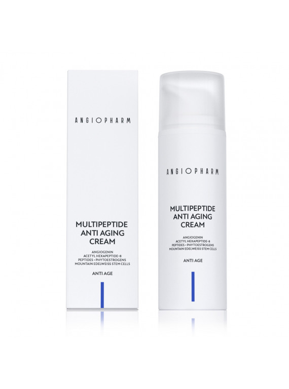 КРЕМ МУЛЬТИПЕПТИДНЫЙ ОМОЛАЖИВАЮЩИЙ ANGIOPHARM 50ml