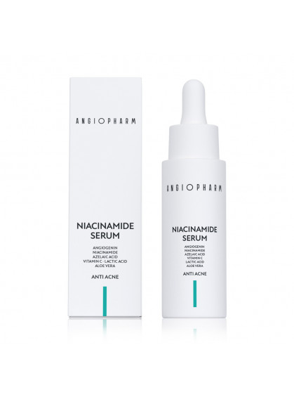 СЫВОРОТКА С НИАЦИНАМИДОМ ANGIOPHARM 30ml СЫВОРОТКА С НИАЦИНАМИДОМ ANGIOPHARM 30ml