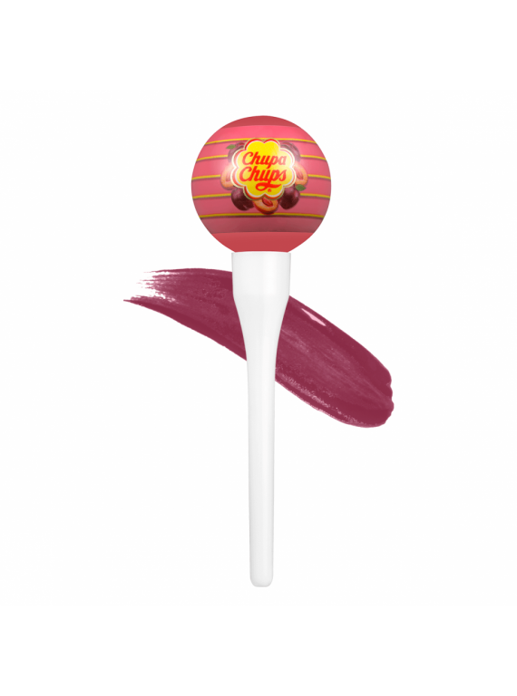 ЖИДКАЯ ПОМАДА-ТИНТ В ОТТЕНКЕ PLUM CHUPA CHUPS 7g