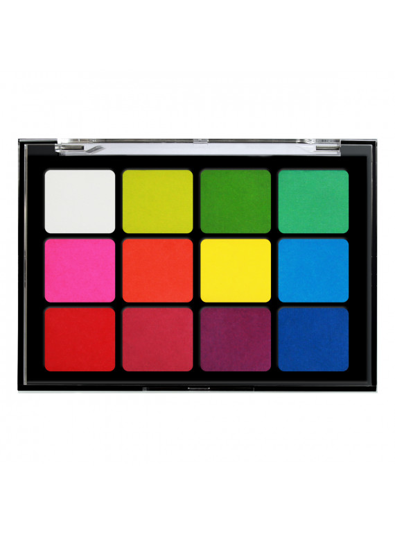 ТЕНИ ДЛЯ ВЕК МАТОВЫЕ 12 ЦВЕТОВ 08 EDITORIAL BRIGHTS VISEART 24g