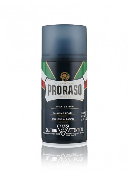 ПЕНА ДЛЯ БРИТЬЯ ЗАЩИТНАЯ С АЛОЭ И ВИТАМИНОМ Е PRORASO 300ml
