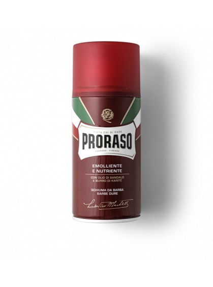 ПЕНА ДЛЯ БРИТЬЯ ПИТАТЕЛЬНАЯ С МАСЛОМ САНДАЛА И МАСЛОМ ШИ PRORASO 300ml ПЕНА ДЛЯ БРИТЬЯ ПИТАТЕЛЬНАЯ С МАСЛОМ САНДАЛА И МАСЛОМ ШИ PRORASO 300ml