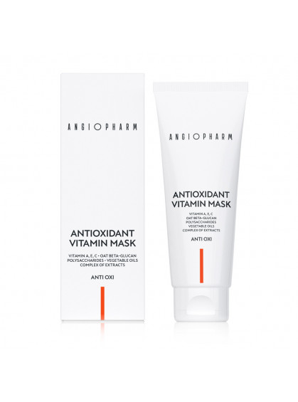 МАСКА АНТИОКСИДАНТНАЯ С ВИТАМИНАМИ A,E,C ANGIOPHARM 75ml МАСКА АНТИОКСИДАНТНАЯ С ВИТАМИНАМИ A,E,C ANGIOPHARM 75ml