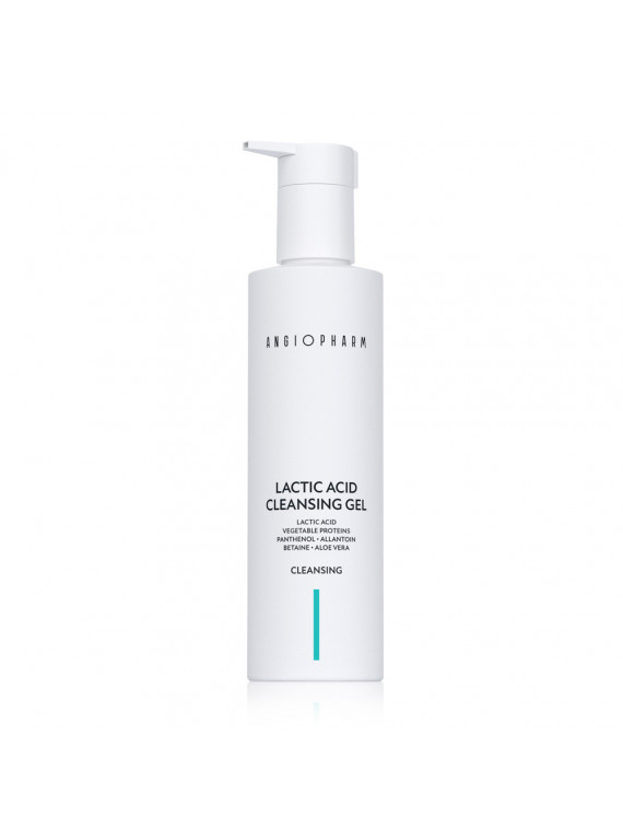 ГЕЛЬ ДЛЯ УМЫВАНИЯ С МОЛОЧНОЙ КИСЛОТОЙ ANGIOPHARM 200ml
