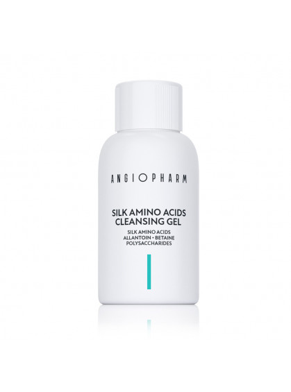 МИНИАТЮРА ГЕЛЬ ДЛЯ УМЫВАНИЯ С АМИНОКИСЛОТАМИ ШЕЛКА ANGIOPHARM 50ml