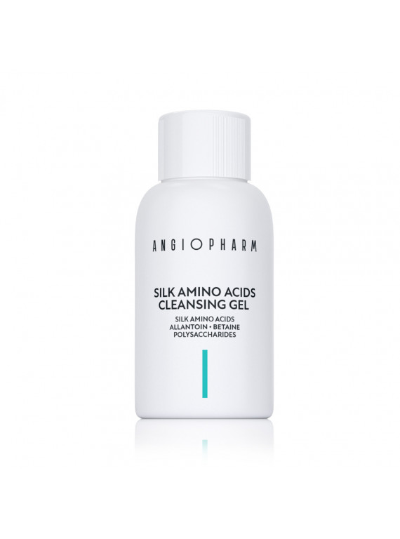 МИНИАТЮРА ГЕЛЬ ДЛЯ УМЫВАНИЯ С АМИНОКИСЛОТАМИ ШЕЛКА ANGIOPHARM 50ml