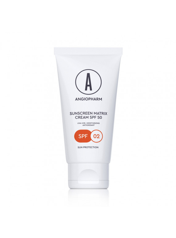 КРЕМ СОЛНЦЕЗАЩИТНЫЙ SPF50 ANGIOPHARM 50ml