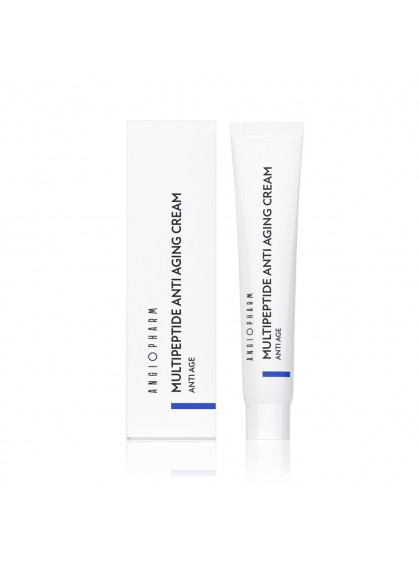МИНИАТЮРА КРЕМ МУЛЬТИПЕПТИДНЫЙ ОМОЛАЖИВАЮЩИЙ ANGIOPHARM 7ml