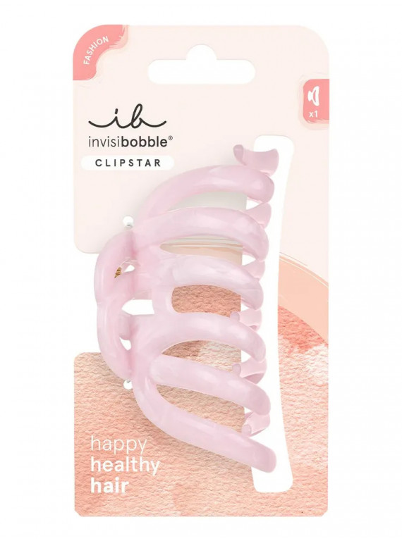 ЗАКОЛКА-КРАБИК CLIPSTAR ROSE GLIMMER INVISIBOBBLE