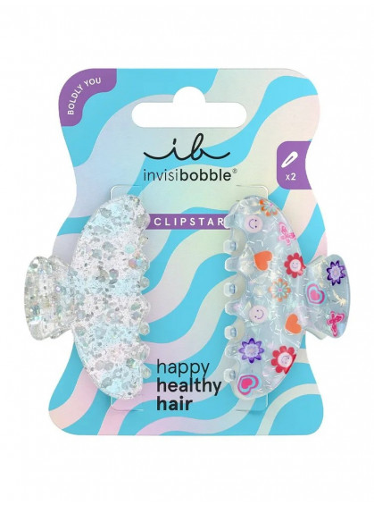 ЗАКОЛКА-КРАБИК CLIPSTAR COSMIC GLOW INVISIBOBBLE