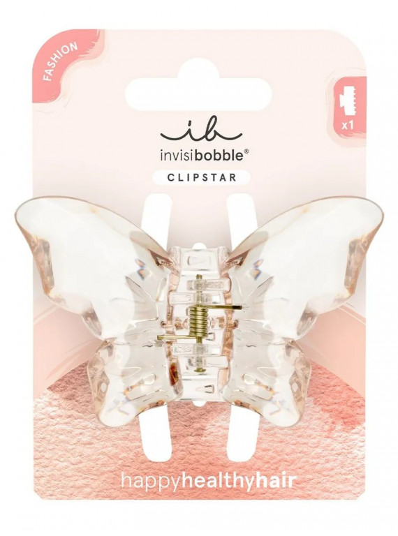 ЗАКОЛКА-КРАБИК CLIPSTAR DIAMOND BUTTERFLY INVISIBOBBLE