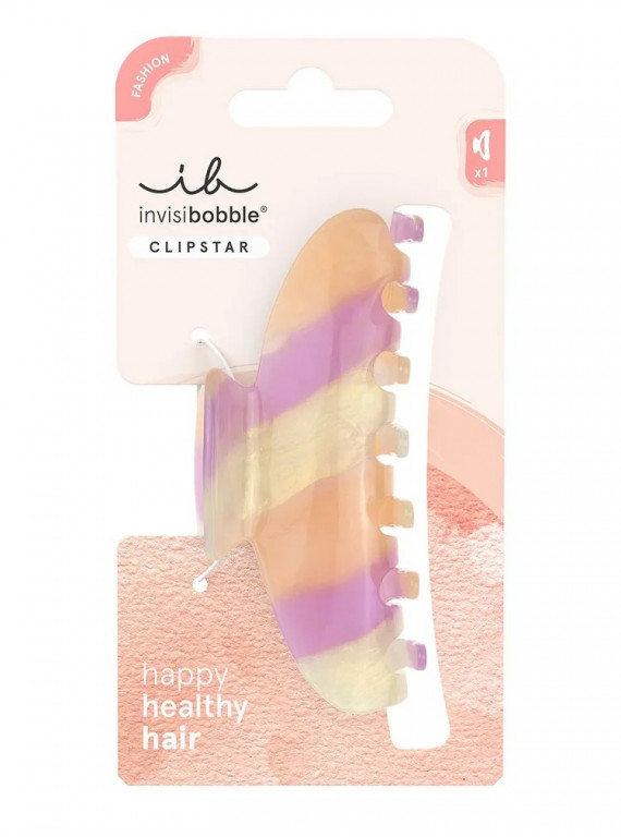ЗАКОЛКА-КРАБИК CLIPSTAR TRICOLOR INVISIBOBBLE