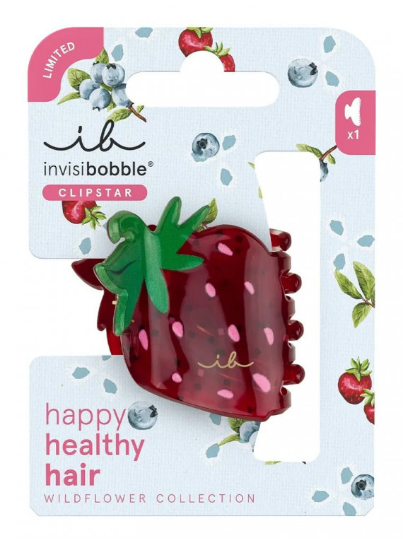 ЗАКОЛКА-КРАБИК CLIPSTAR BERRY BRIGHTER INVISIBOBBLE