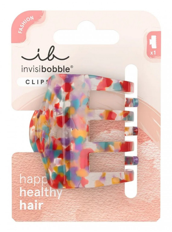 ЗАКОЛКА-КРАБИК CLIPSTAR CONFETTI SPARK INVISIBOBBLE
