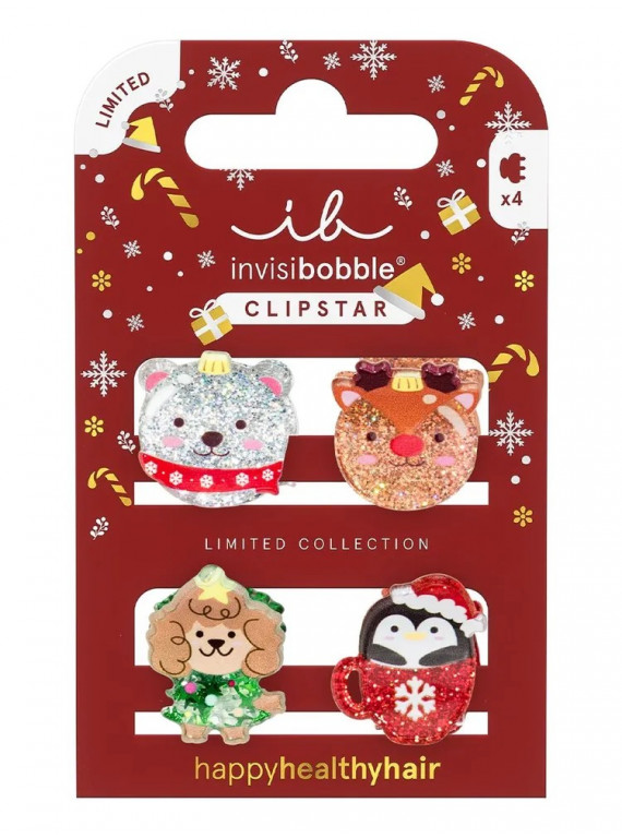 ЗАКОЛКА-КРАБИК CLIPSTAR KIDS SPARKLE IN A CUP INVISIBOBBLE