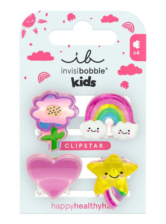 ЗАКОЛКА-КРАБИК CLIPSTAR KIDS HAPPY WORLD INVISIBOBBLE