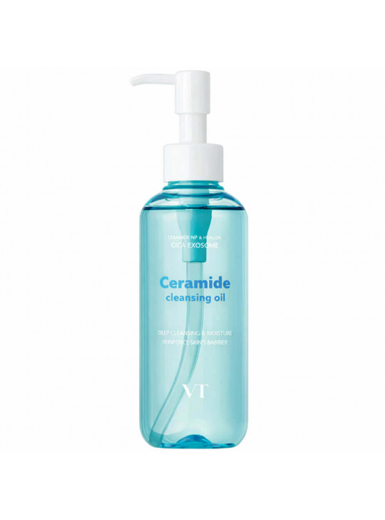 МАСЛО ГИДРОФИЛЬНОЕ С ЦЕРАМИДАМИ И ПЕПТИДАМИ CERAMIDE CLEANSING OIL VT-COSMETICS 200ml