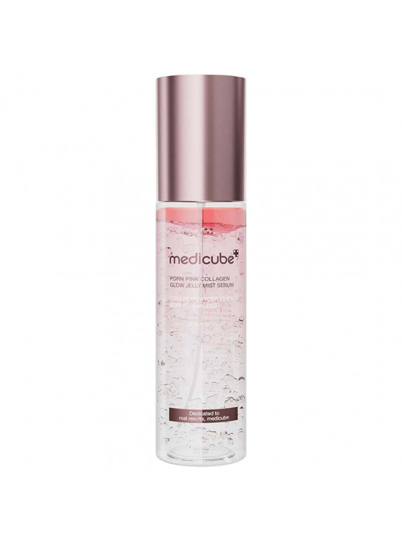 МИСТ С ПДРН И КОЛЛАГЕНОМ PDRN PINK COLLAGEN GLOW JELLY MIST SERUM MEDICUBE 100ml
